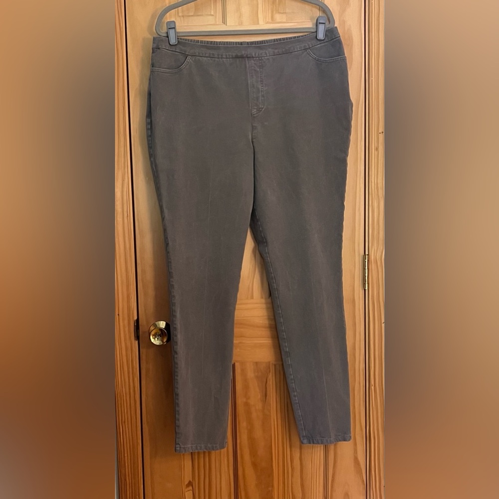 Isaac Mizrahi Live! Tall 24/7 Stretch Slim Pants with Pockets 18WT
